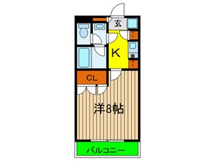 アクシス板宿の物件間取画像